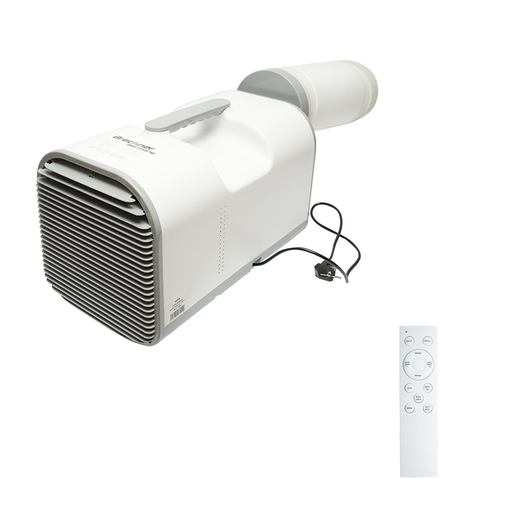 Aparat de aer conditionat portabil 4777 BTU, 600W, 220V cu functie dezumidificare, ventilatie, telecomanda, mod somn, kit instalare inclus