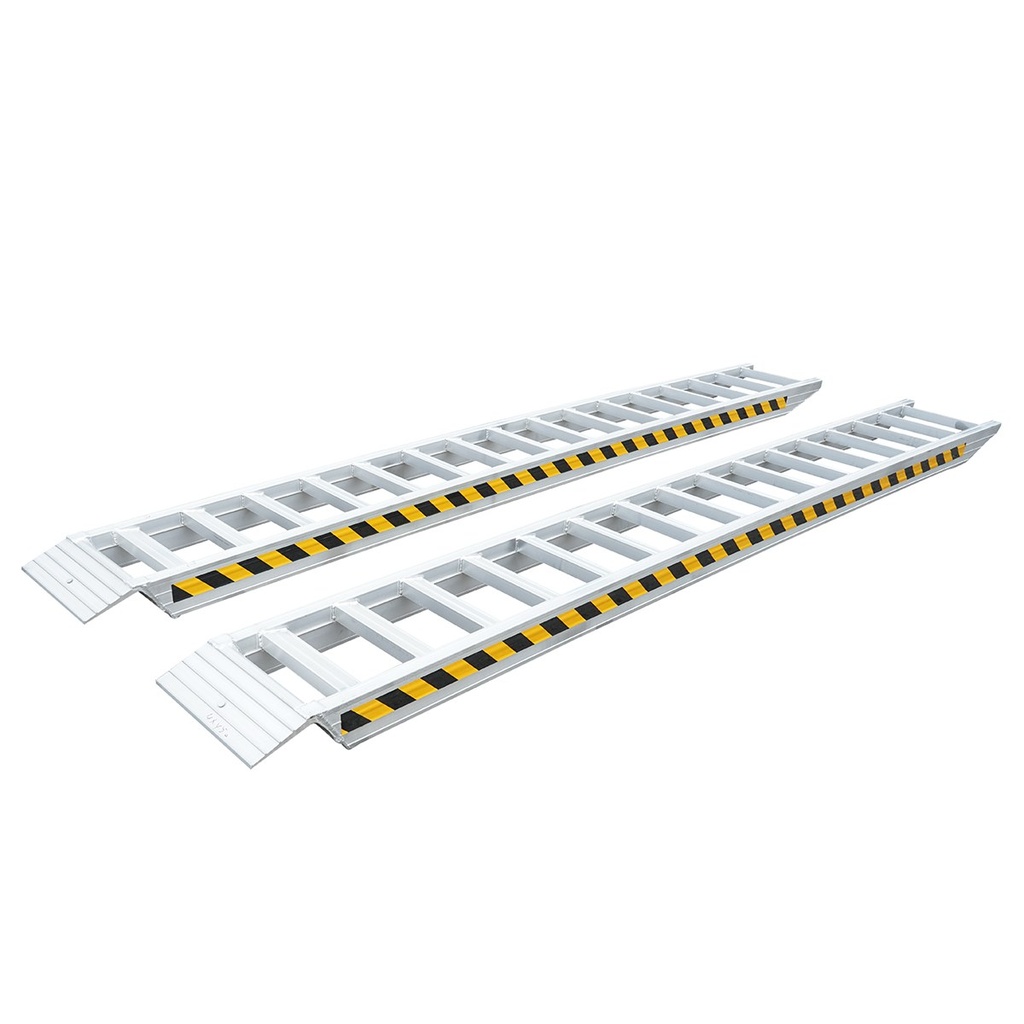 Set rampe aluminiu 4.5T pentru incarcare/descarcare 400x45x14.2cm