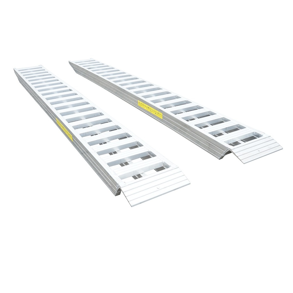Set rampe aluminiu 8T pentru incarcare/descarcare 450x50x15cm