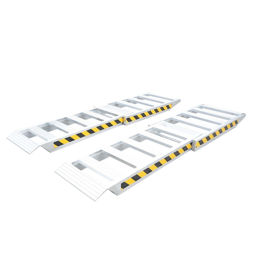 Set rampe pliabile aluminiu 1T pentru incarcare/descarcare 250x60x10.5cm