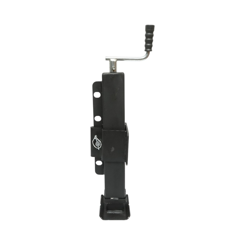 Picior de sprijin remorca reglabil cu manivela 58cm, fixare laterala, sarcina maxima 4000Kg