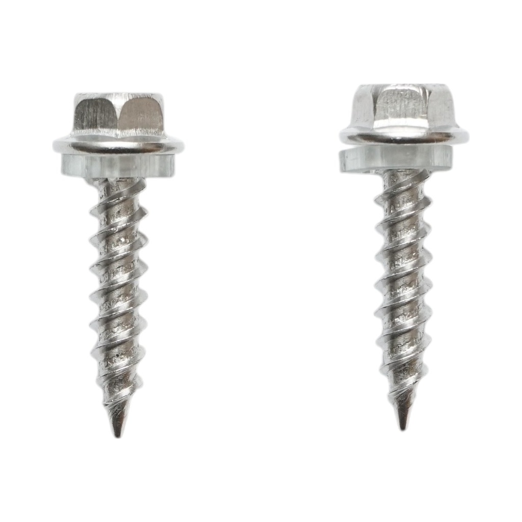 Surub autofiletant cu garnitura 5.5x25mm pentru sina mini 385mm, sistem B 24mm