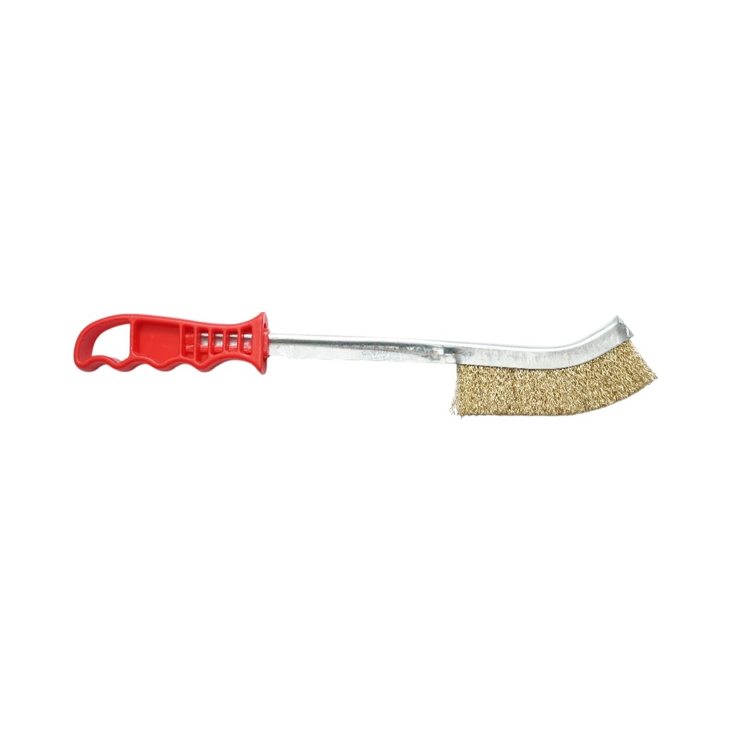 Perie sarma semiluna cu maner plastic 350mm