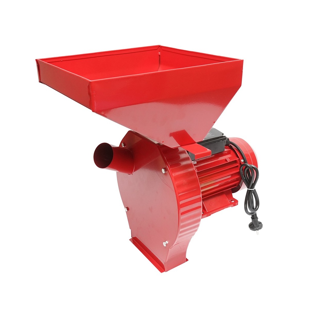 Moara cereale electrica 3.9kW, 220V, viteza 2850 r/min, capacitate 240 kg/h, 4 site incluse THOR