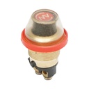 Buton universal pornire/claxon cu capac impermeabil, prindere 19mm