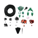 Kit complet irigare prin picurare si pulverizare cu furtun 41m, temporizator, duze, conectori, tije de fixare 147 piese