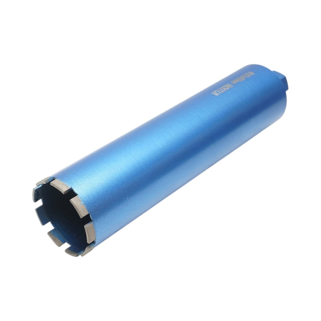 Carota diamantata 102x450mm, filet interior 1-1/4 UNC, gaurire umeda pentru beton, caramida