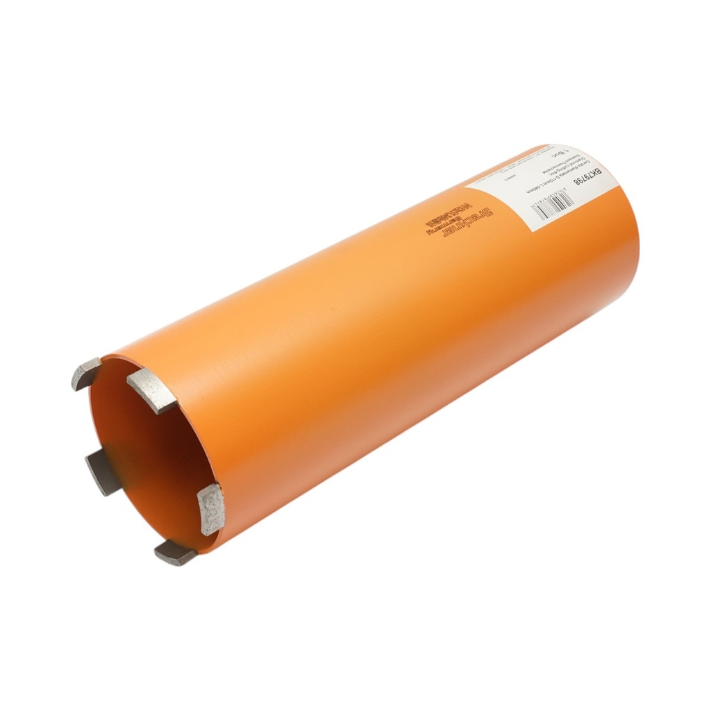 Carota diamantata 112x340mm, filet interior M16, gaurire uscata pentru caramida