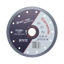 Disc diamantat turbo continuu 180x30/25.4mm, segment 10mm pentru gresie, faianta, ceramica dura