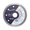 Disc diamantat turbo 115x22.23mm, segment 8mm pentru gresie, faianta, ceramica dura, marmura, granit
