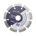 Disc diamantat segmentat 125x22.23mm, segment 12mm pentru beton, pavele, mozaic, boltari, caramida