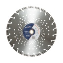 Disc diamantat turbo segmentat 350x30mm, segment 10mm pentru beton armat, pavele, boltari, piatra dura