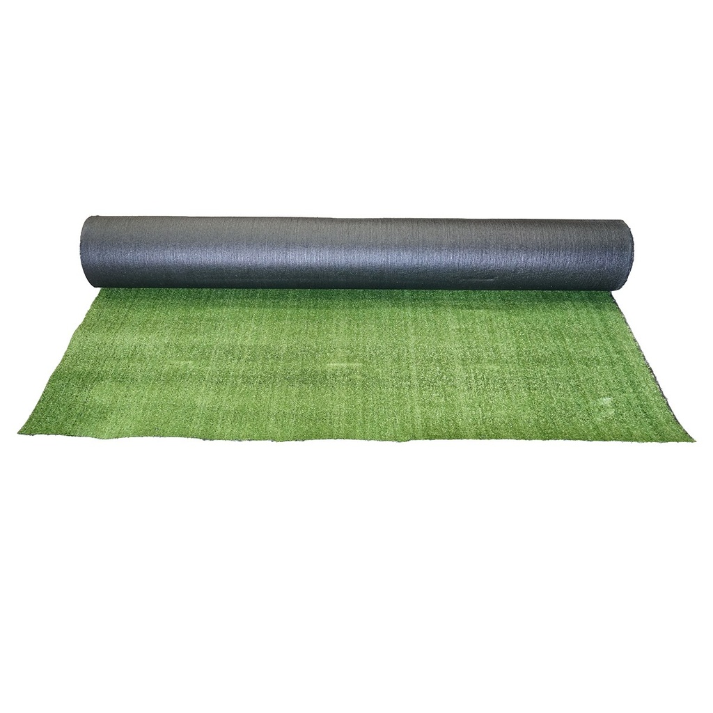 Covor gazon iarba artificiala verde 4mx30m, fir 7mm, 1 strat PP si PU