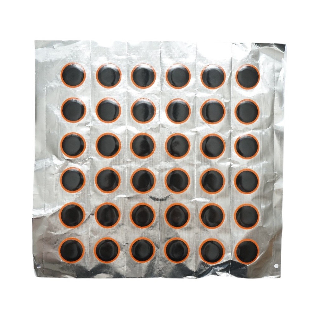 Petice vulcanizare rotunde 30mm pentru camere de aer 36 buc/set Maruni made in Japan