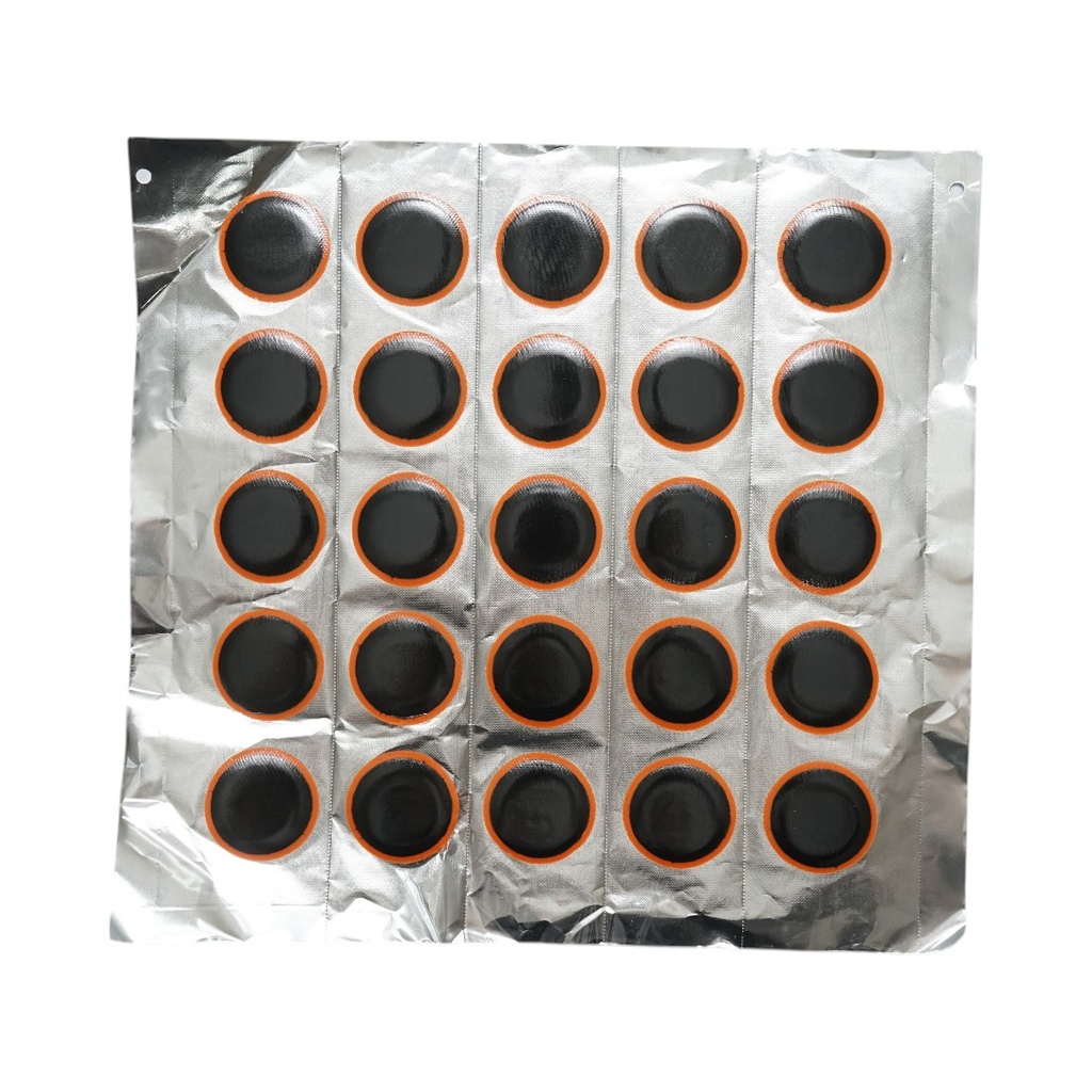Petice vulcanizare rotunde 40mm pentru camere de aer 25 buc/set Maruni made in Japan