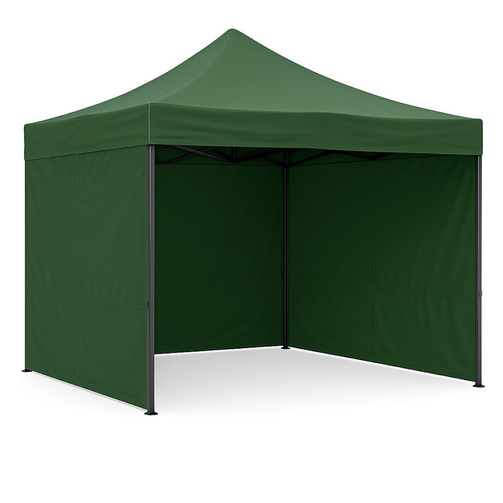 Perete lateral cort pavilion 9m verde