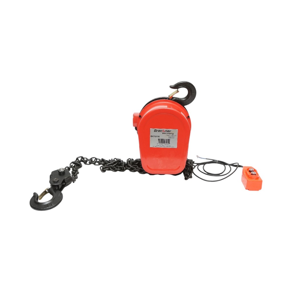 Palan electric otel 380V, 500W cu lant 3m, sarcina maxima 3000Kg, carlig cu siguranta 3T