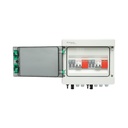 Tablou sigurante echipat 10KW DC sistem fotovoltaic 2 stringuri ON/OFF GRID IP65