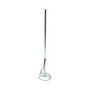 Paleta amestecator vopsea, adeziv, mortar cu tija patrata 400x80x8mm