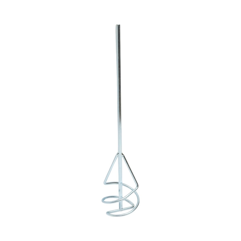 Paleta tip spirala, amestecator vopsea, adeziv, mortar cu tija hexagonala 400x80x8mm