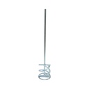 Paleta turbo amestecator vopsea, adeziv, mortar cu tija hexagonala 400x80x8mm