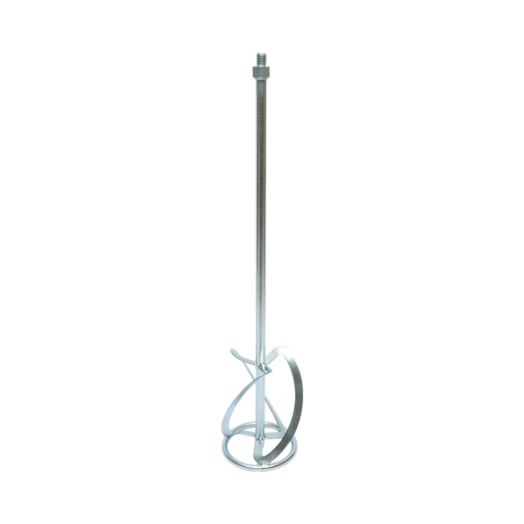 Paleta amestecator vopsea, adeziv, mortar cu tija 600x120x12mm, filet M14