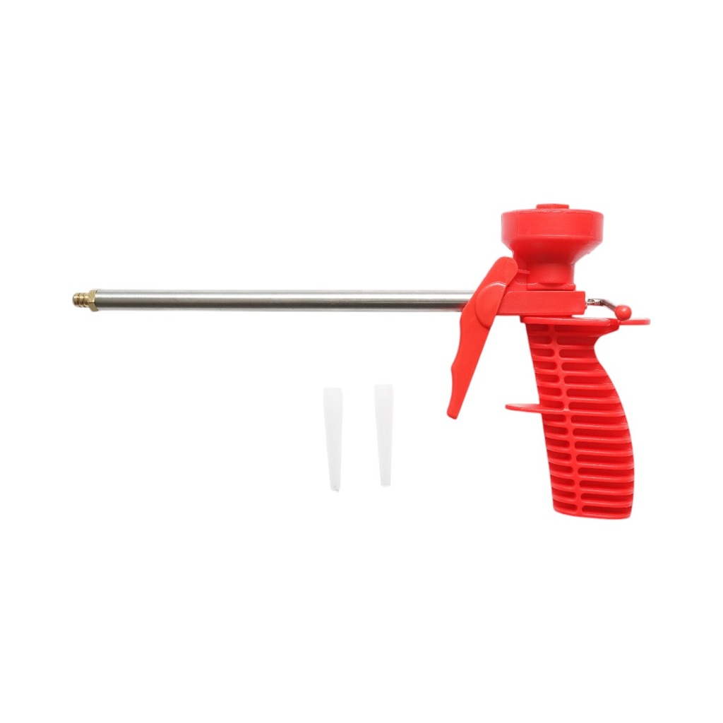 Pistol spuma poliuretanica PU, duza 7mm, 2 extensii 50mm, corp plastic
