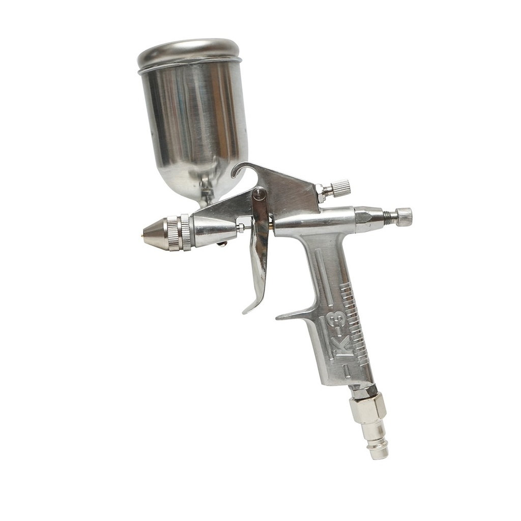 Pistol de vopsit cu aer comprimat 200ml, duza 0.5mm, debit 60ml/min, presiune max. 2.5 bar K-3