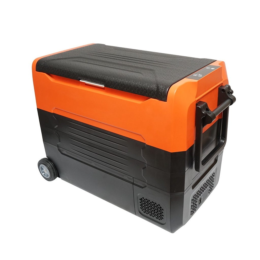 Frigider auto 47L cu compresor 12-24-220V, 45W tip troler 726x390x513mm