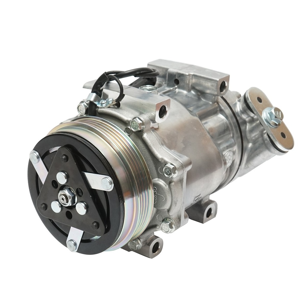 Compresor clima AC Iveco, Fiat, Citroen cod OEM 71796000, FTAK366 FTK366 8FK351334-251 8FK351334-751, TSP0159808 DCK1225 12.77027 504005418 504384357, 71721759 71724259