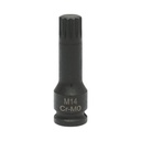 Cheie tubulara de impact spline M14, 60mm, patrat 3/8 inch Cr-Mo