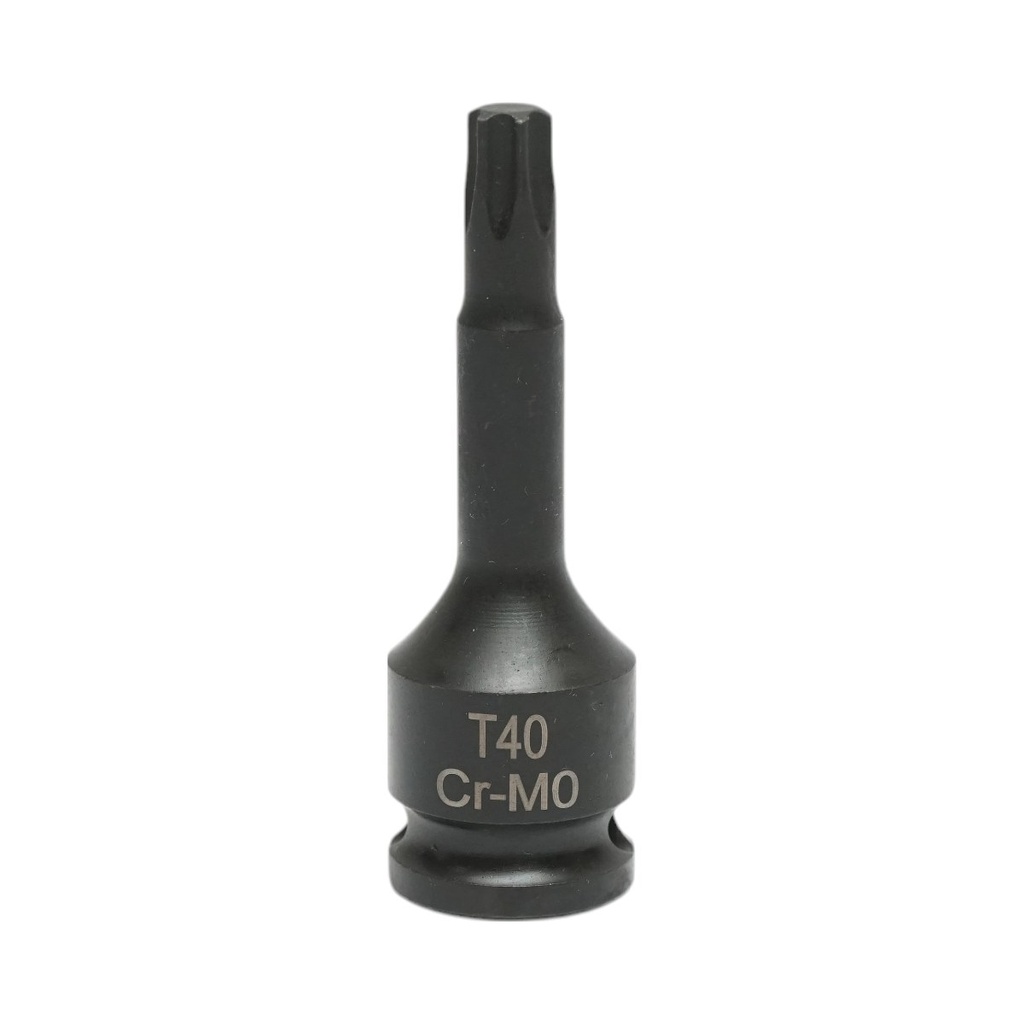 Cheie tubulara de impact torx T40, 60mm, patrat 3/8 inch Cr-Mo