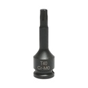 Cheie tubulara de impact torx T40, 60mm, patrat 3/8 inch Cr-Mo