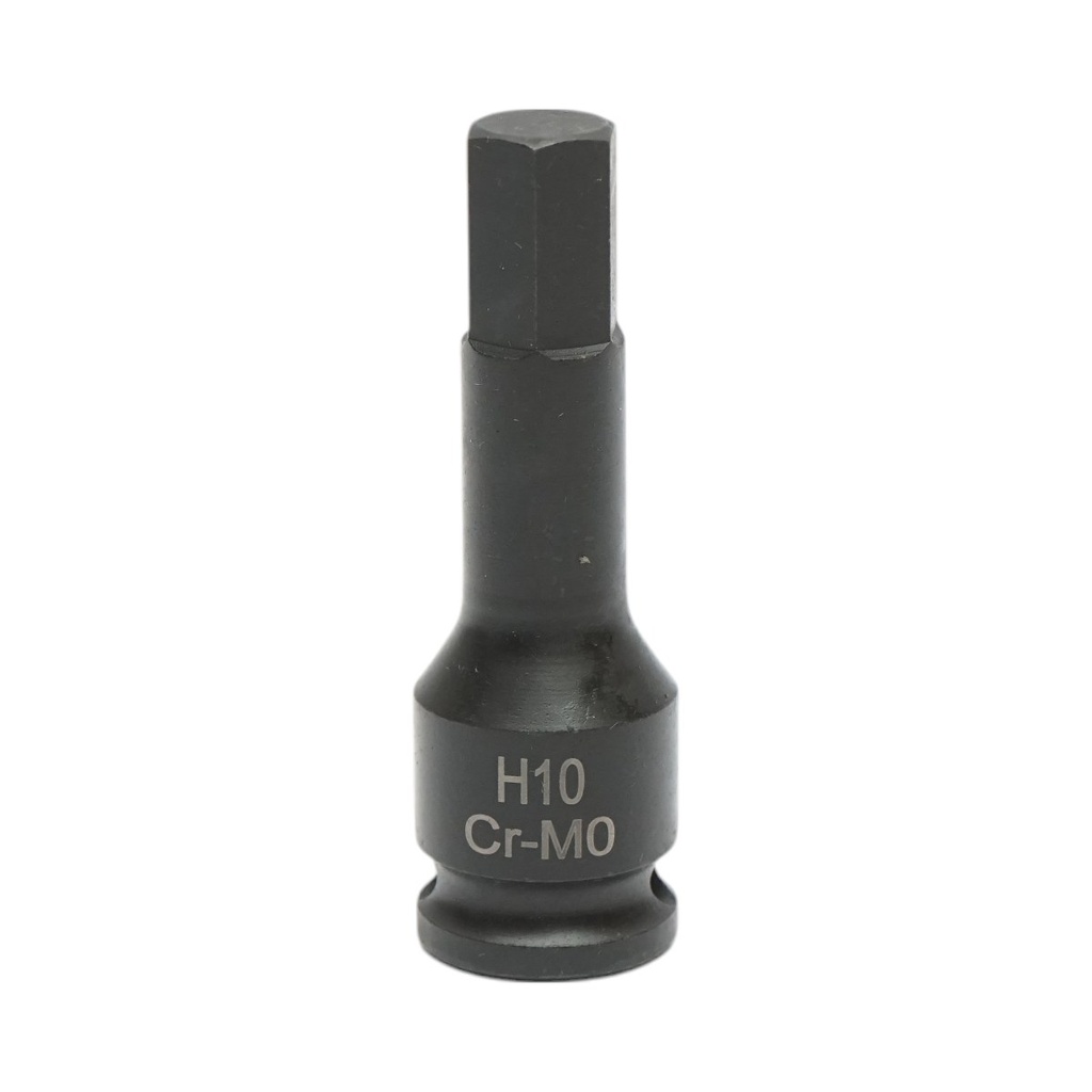 Cheie tubulara de impact hex H10, 60mm, patrat 3/8 inch Cr-Mo