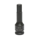 Cheie tubulara de impact hex H10, 60mm, patrat 3/8 inch Cr-Mo