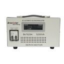 Stabilizator automat de tensiune 5200VA cu servomotor monofazat, 2 prize schuko 230V, afisaj LCD