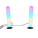 Set lampi decorative LED RGB 5W dimabile, control vocal, mod muzica, dinamic, static cu telecomanda, bluetooth, aplicatie Raingel