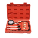 Trusa tester compresie motoare benzina cu manometru mecanic 0-20 bar