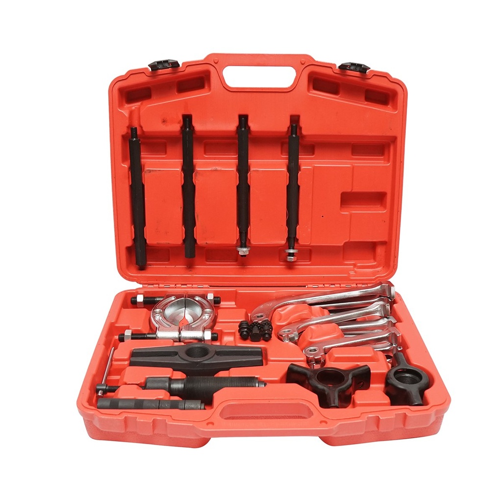 Trusa presa extractor rulmenti si fulii cu 3 brate, piston hidraulic 10 tone