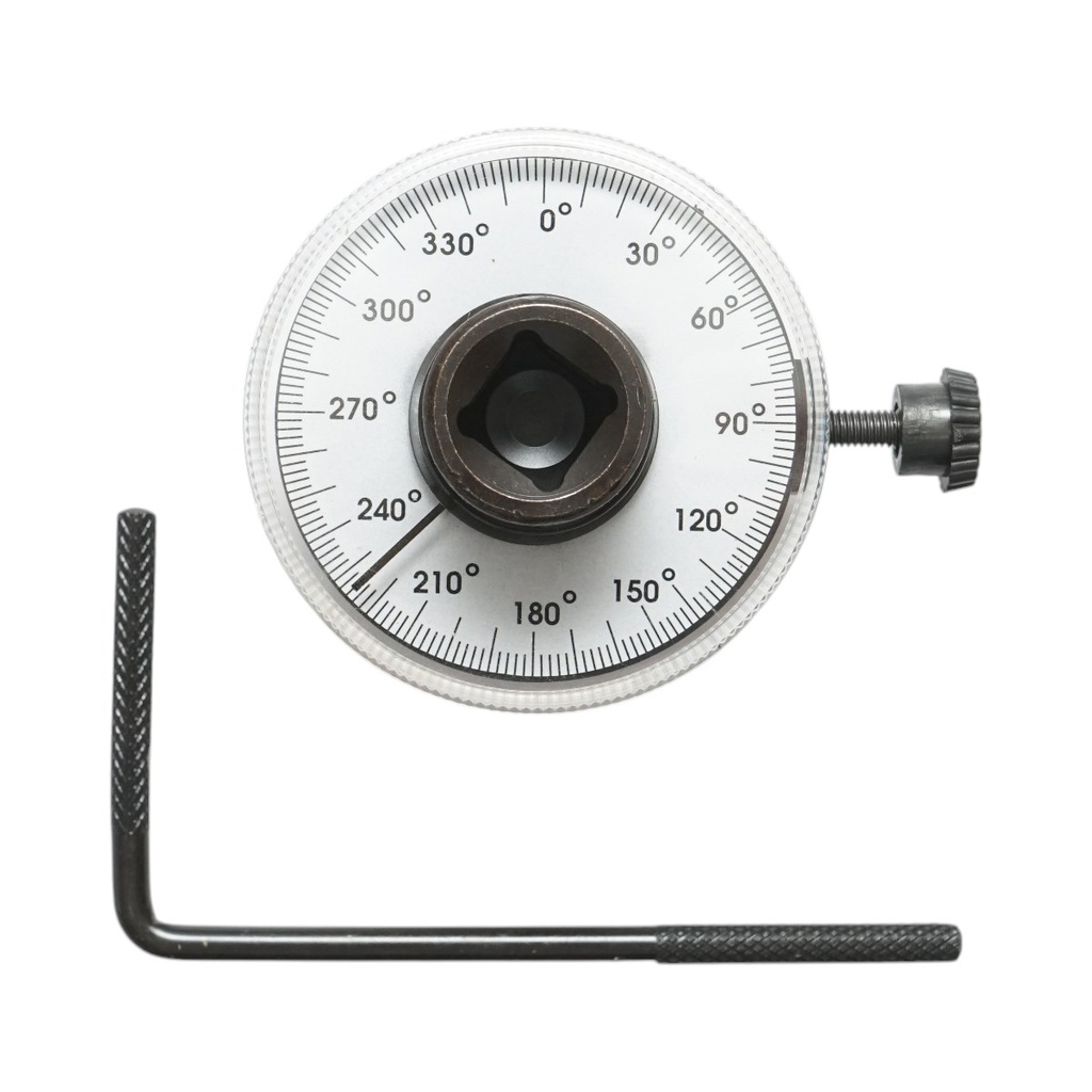 Adaptor cheie dinamometrica 1/2 cu raportor unghiular 0–360 grade