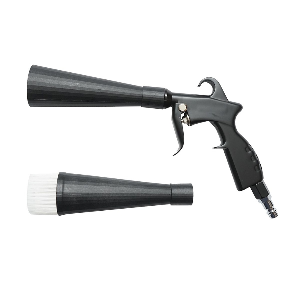 Pistol detailing interior Tornador pneumatic cu rulment, 2 duze interschimbabile