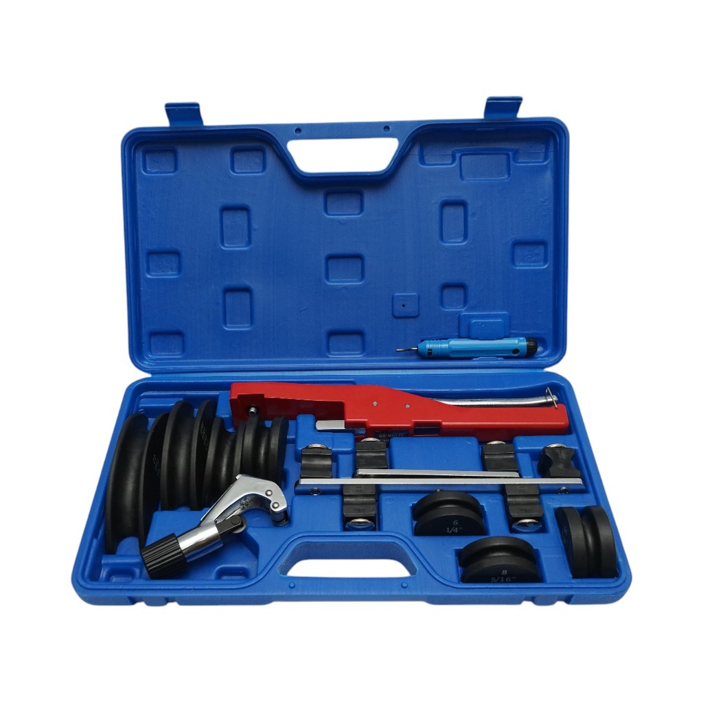 Trusa indoit tevi HVAC/R 6-22 cu taietor 4-28mm si debavurator