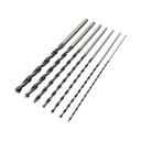 Set 7 burghie 4-12mm, lungime 300mm cu tija cilindrica pentru lemn