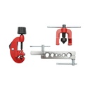 Set bercluire tevi 6-15mm HVAC/R cu taietor si debavurator 3-28mm