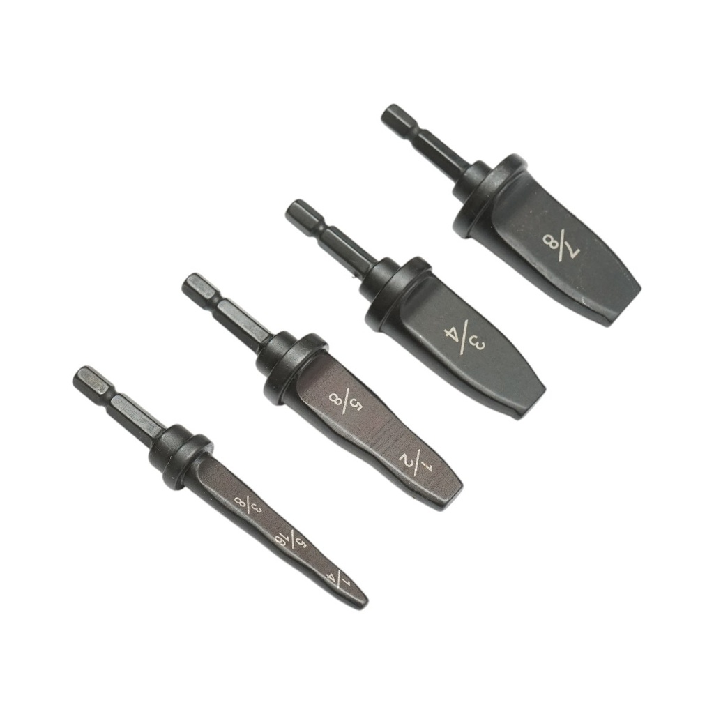 Set 4 biti expandare tevi 1/4-7/8 inch pentru instalatii HVAC/R