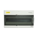 Tablou sigurante aplicat 1 rand, 18 module IP66