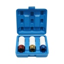 Trusa chei tubulare prezoane roti de impact cu protectie janta 17mm, 19mm, 21mm, patrat 1/2 inch Cr-Mo
