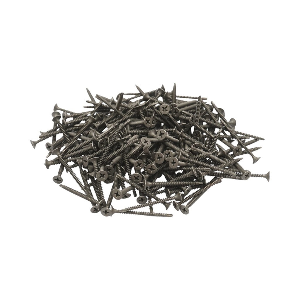 Surub rigips autoforant 3.5x45mm din otel fosfatat, cap inecat 500 buc/cutie