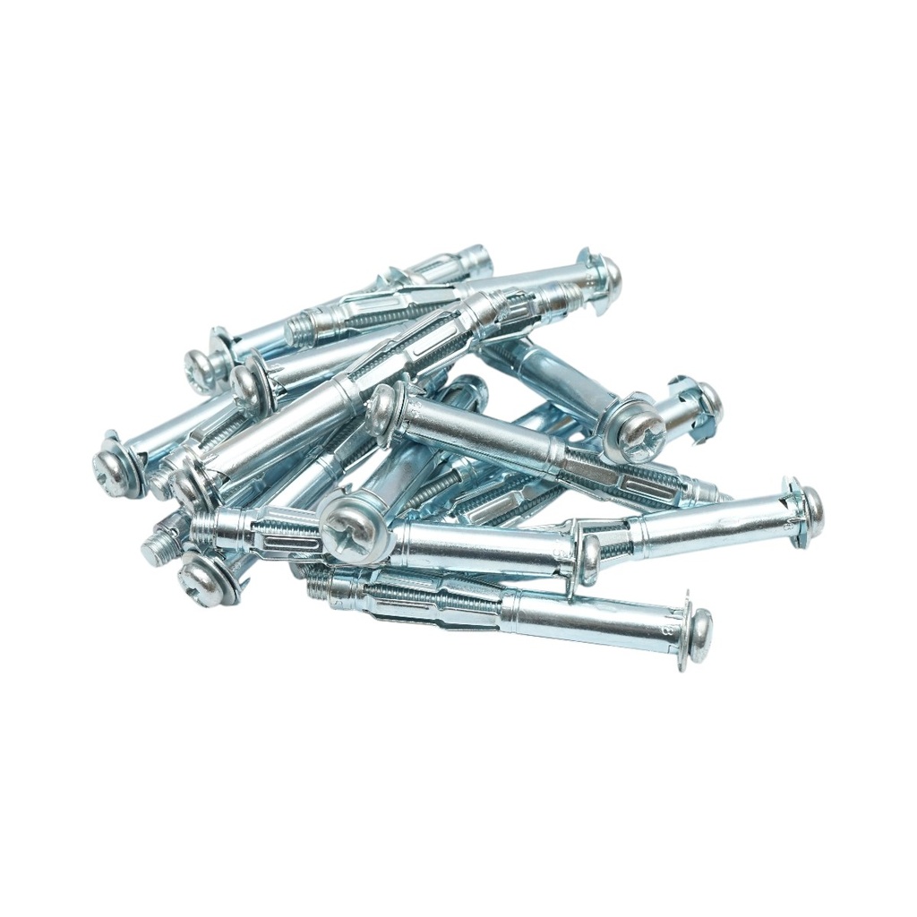 Ancora metalica gips carton tip Molly 8x80mm din otel zincat, cap in cruce 50 buc/cutie