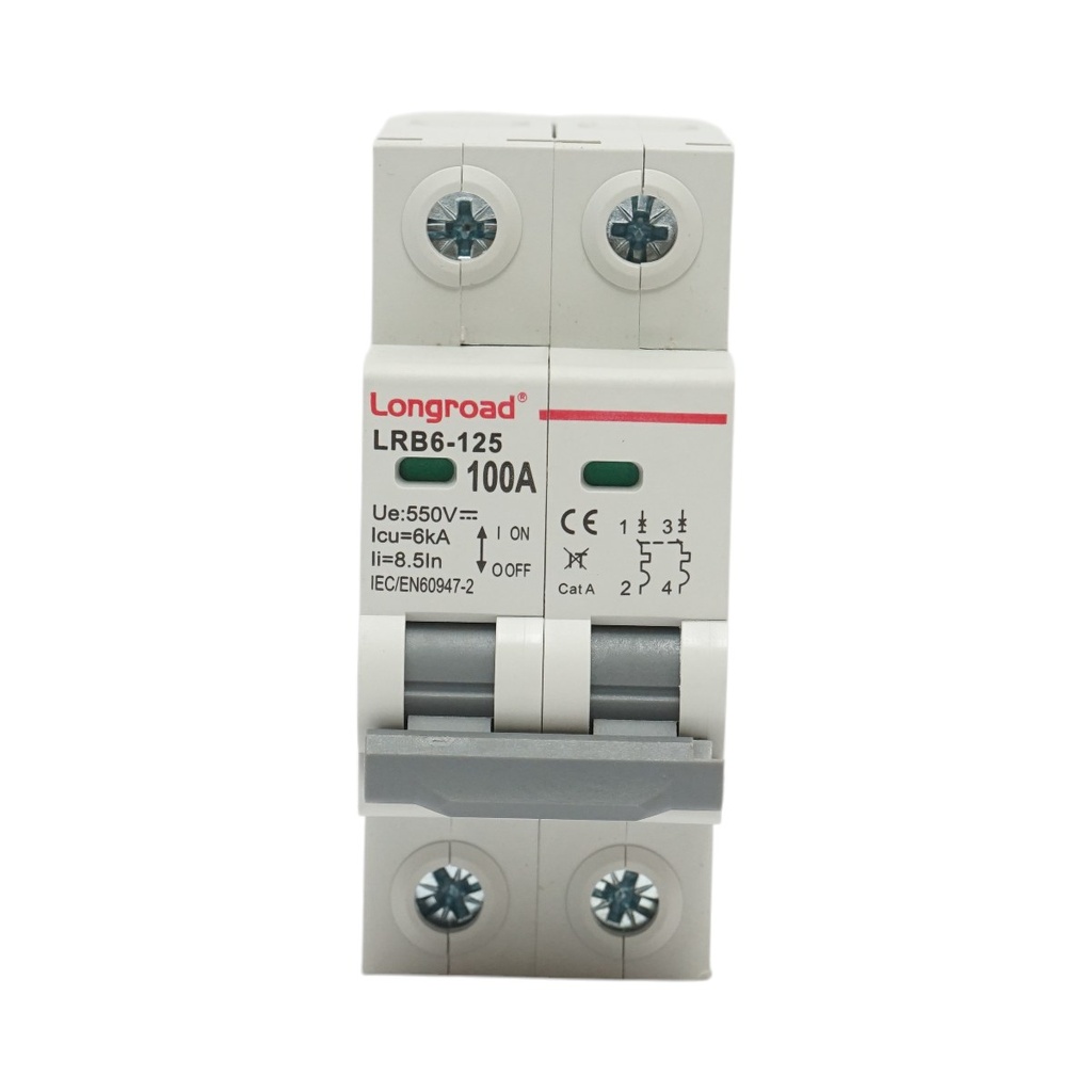 Separator, intrerupator de suprasarcina automat 2P, 100A, 550VDC Longroad